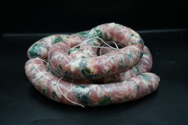 Salsiccia spinaci e grana al Kg